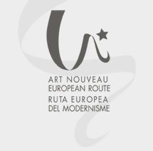 Logotype de la Route europ&eacute;enne de l&acute;Art nouveau